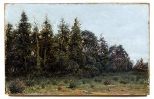 MIKHAILOVICH PRYANISHNIKOV Illarion 1840-1894,Wooded Landscape,Hindman US 2016-05-25