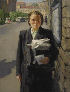 Mikhailovna Kostenko Elena 1926,POSTLADY,1954,Sotheby's GB 2017-11-28