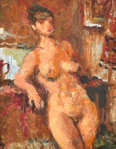 MIKLOSSY Gabor 1912-1998,a study of a female nude,John Nicholson GB 2024-01-24