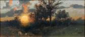 MIKOW H,Landscape with Sunset,Stahl DE 2016-02-20