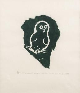 MIKPIGAK Annie 1900-1984,Snowy Owl,Maynards CA 2016-10-19
