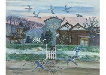 MIKUMO Shonosuke 1902,Aubade (Morning tune),1968,Mainichi Auction JP 2021-09-03