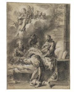 MILANI Aureliano 1675-1749,The Death of Saint Francis,Christie's GB 2023-07-04