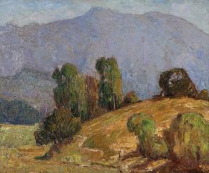 MILBURN Oliver 1883-1932,Foothill landscape,John Moran Auctioneers US 2014-03-25