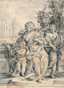 MILDORFER Michael Ignaz 1690,Allegorie der Liebe,Galerie Bassenge DE 2019-05-31