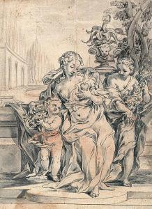 MILDORFER Michael Ignaz 1690,Allegorie der Liebe,Galerie Bassenge DE 2018-06-01