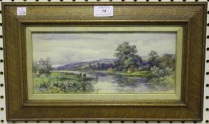 MILES F,Sussex River Scene,Tooveys Auction GB 2017-02-22
