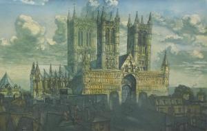 MILES Gordon 1900-1900,Lincoln Cathedral,Golding Young & Co. GB 2021-05-26