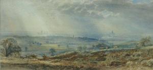 MILES Leonidas Clint 1800,View of London from Forest Hill,1877,Mallams GB 2011-09-08