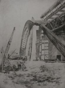 MILES Marie,Harbour Bridge Construction,1932,Leonard Joel AU 2010-07-25
