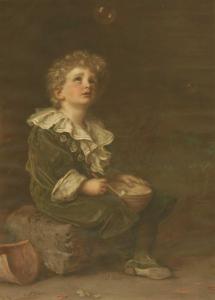MILLAIS John Everett 1829-1896,BUBBLES; CAPTAIN OF THE FIRST ELEVEN,Sworders GB 2019-06-04