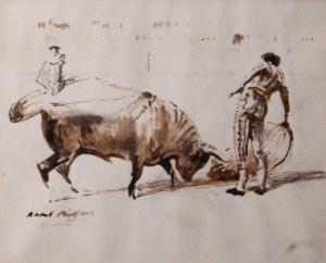 MILLAIS Raoul 1901-1999,Bullfight,Halls GB 2024-04-23