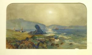 MILLAIS William Henry 1828-1899,Coastal scene,1860,David Duggleby Limited GB 2020-07-17