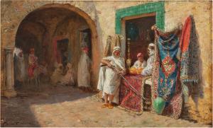 MILLAR Addison Thomas 1860-1913,A Street of the Orient,Sotheby's GB 2024-02-02