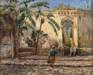 MILLAR Addison Thomas 1860-1913,Jardin d'essai à Alger,Millon & Associés FR 2023-12-16