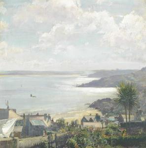 MILLAR Johnny 1855-1939,A fishing village, thought to be Cornwall,Christie's GB 2013-11-14