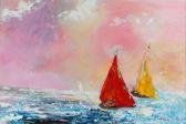 MILLAR Lorna 1975,SUMMER SAILING,Ross's Auctioneers and values IE 2022-10-12