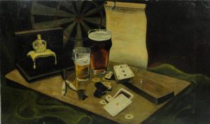 MILLARD C,pub still lifes,1947,Burstow and Hewett GB 2013-09-25