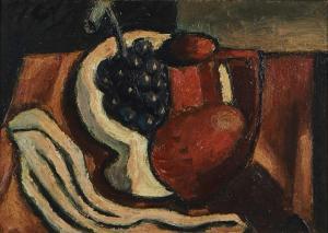 MILLARD Patrick Ferguson 1902-1977,Still life with grapes bears label,Bellmans Fine Art Auctioneers 2021-11-16