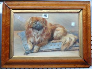 MILLER B.M 1900,A Pekinese dog,Bellmans Fine Art Auctioneers GB 2014-08-08