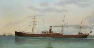 MILLER CAPT. Charles Keith 1836-1907,SS Warnambool,Shapiro AU 2021-03-30