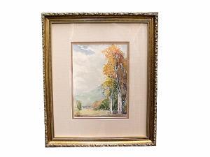 MILLER Edith Luella 1889-1964,a landscape with autumn trees,Bonhams GB 2005-07-24