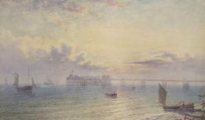 MILLER Frederick 1837-1874,View of the Chain Pier at Brighton,1876,Gorringes GB 2021-12-06