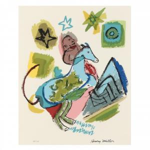 MILLER Henry 1891-1980,The Garrulous Goat (Chagall's Horse),Leland Little US 2024-02-02