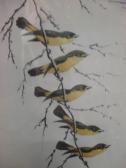 MILLER James F,a yellow headed bird,1796,Cheffins GB 2016-01-14