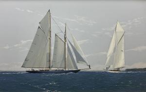MILLER James 1962,Mariette and Tuiga off Cowes - Westward Cup 2010,David Duggleby Limited 2023-06-16
