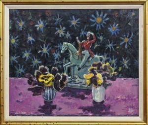 MILLER John 1911-1975,STAFFORSHIRE FIGURE AND PANSIES,McTear's GB 2023-07-19