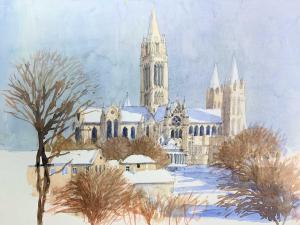 MILLER John,Truro Cathedral in Winter,David Lay GB 2021-05-13