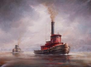 MILLER JR. Melvin Orville 1937-2007,Tugboat Patapsco,1967,William Doyle US 2021-02-10