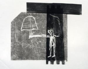 MILLER Michael 1962,Feuerglocke,1988,Schmidt Kunstauktionen Dresden DE 2016-03-19