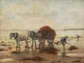 MILLER Oscar 1867-1921,Kelp gatherers,John Moran Auctioneers US 2012-10-16