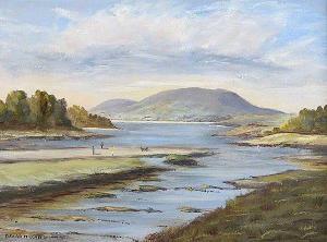 MILLER Oscar 1867-1921,MULROY BAY, DONEGAL,Ross's Auctioneers and values IE 2018-08-08