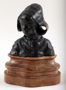 MILLER Ruth 1904-1978,bust of a young Dutch girl,20th century,Kamelot Auctions US 2021-01-26