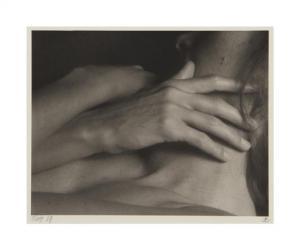 MILLER Vernon 1900,Untitled (Reclining Nude with Hand),1989,Hindman US 2011-12-11