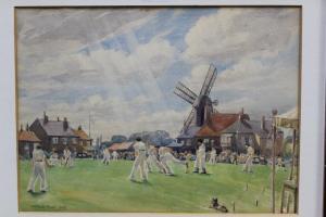 MILLER William Ongley 1883,The Cricket Match,1947,Reeman Dansie GB 2017-06-20