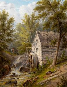 MILLER William Rickarby I 1818-1893,Watermill,1893,William Doyle US 2023-11-08