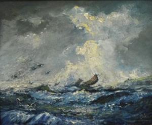 MILLER William 1796-1882,Squally Weather in the English Channel,1946,Gilding's GB 2017-06-06