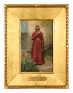 MILLET Francis Davis 1846-1912,The Cardinal's Garden,Hindman US 2021-04-27