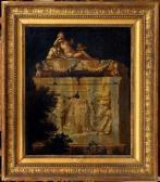 MILLET Francisque II 1666-1723,Tombeau antique,Aguttes FR 2011-03-30