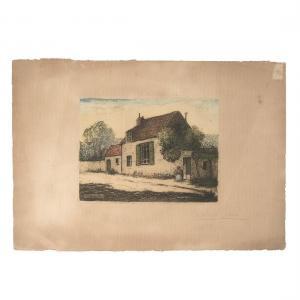 MILLET Jean Charles 1892-1944,Millet's Home,MICHAANS'S AUCTIONS US 2022-12-17