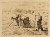 Millet Joseph François 1697-1777,LES GLANEUSES (DUTHUIT, MELOT 12),1889,Sotheby's GB 2018-03-27