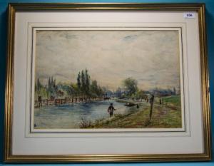 MILLIA,Country Landscape, Fishermen And Rivers,Gerrards GB 2015-12-22