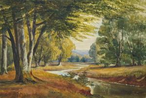 MILLIGAN G.F,River landscape,1879,Rosebery's GB 2018-08-03