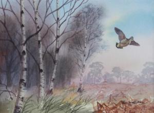 MILLIKEN Robert William 1920-2014,WOODCOCK BY THE TREES,Ross's Auctioneers and values IE 2013-12-04