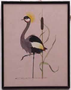 MILLINGTON RICHARD 1900-1900,Crane and Owl,Keys GB 2017-09-22