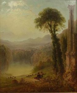 MILLINGTON TROWBRIDGE W 1800-1800,Landscape with Ruins,Kodner Galleries US 2013-05-29